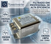 SUPRESOR DE RUIDO - FILTRO EMI 220VAC - 20A